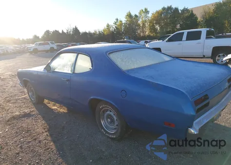 1971 Plymouth Duster from USA, damaged, VIN VL29C1B234025
